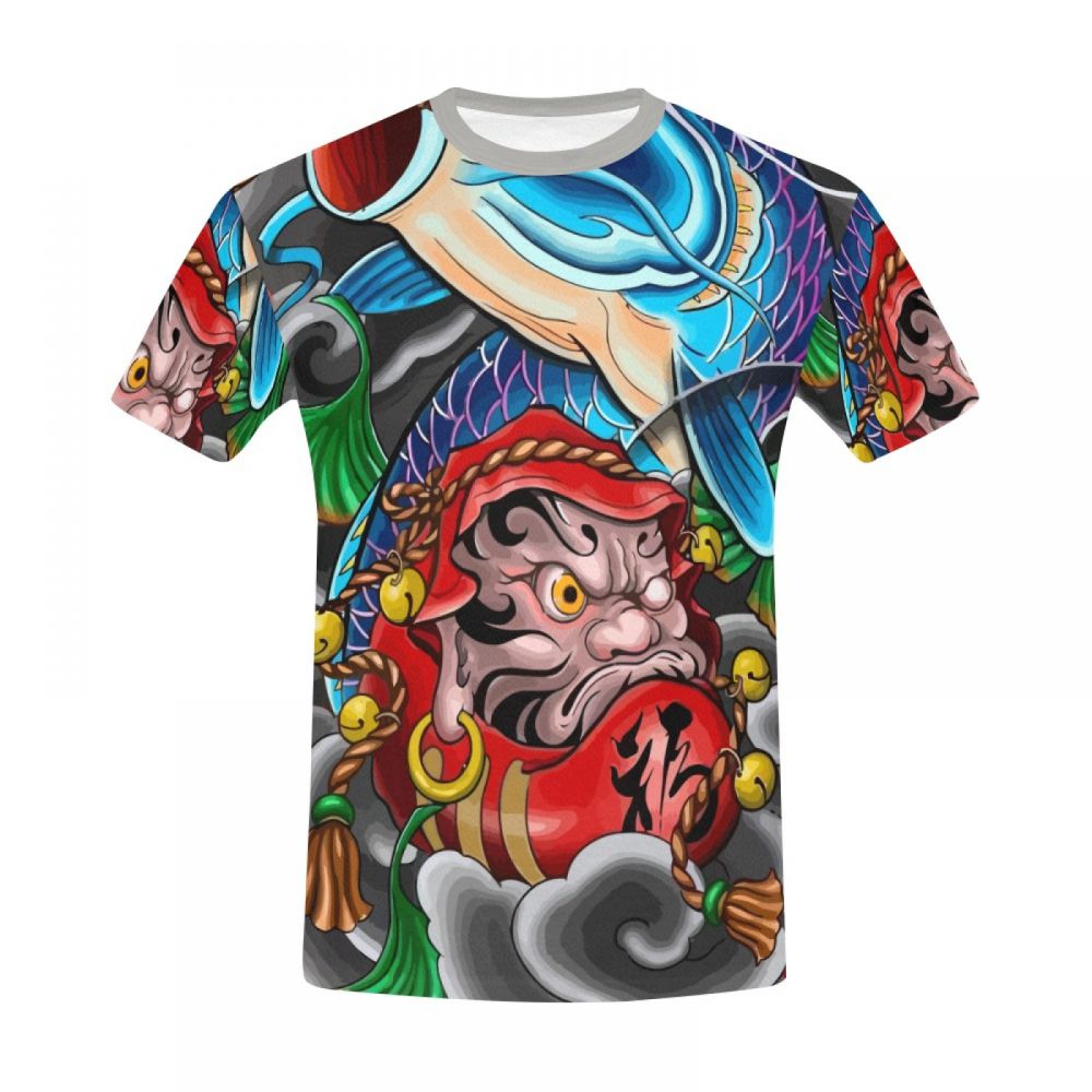 Men's Art Japanese Mythology Short T-shirt