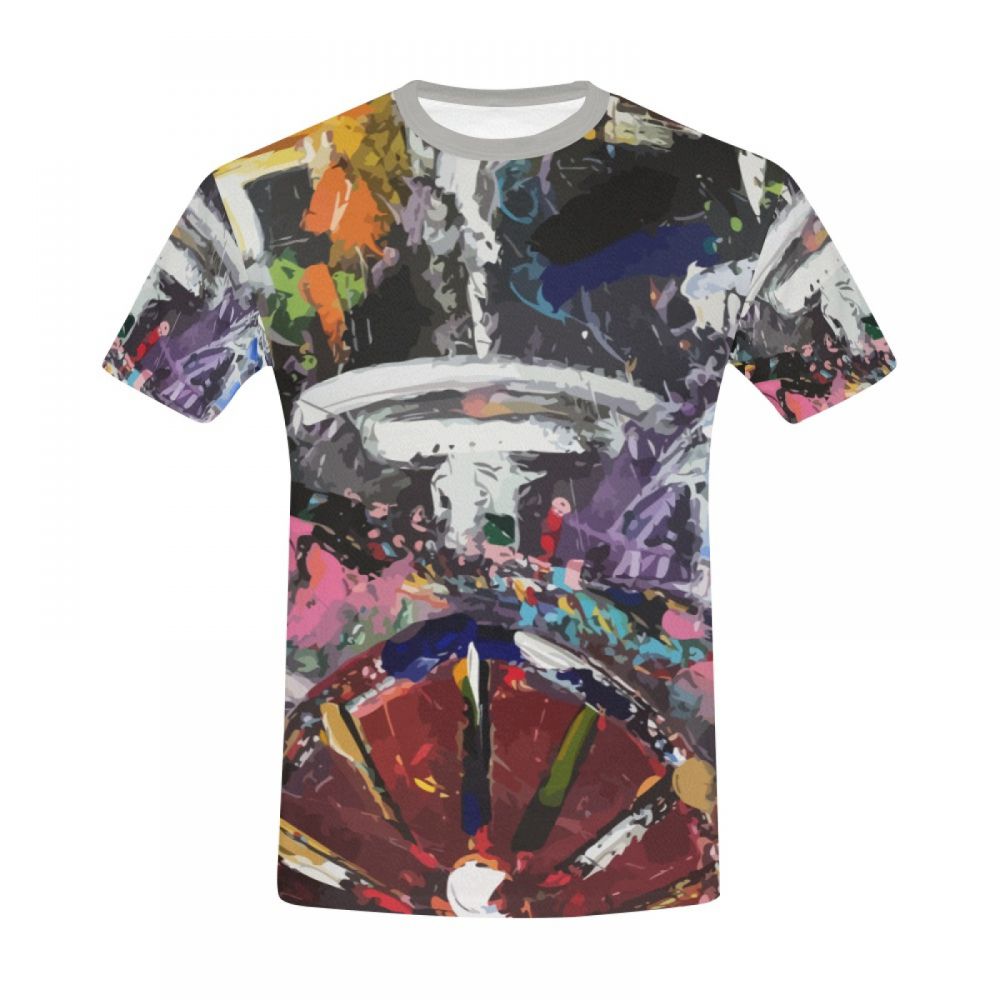 Men's Art Digital Voyager Short T-shirt