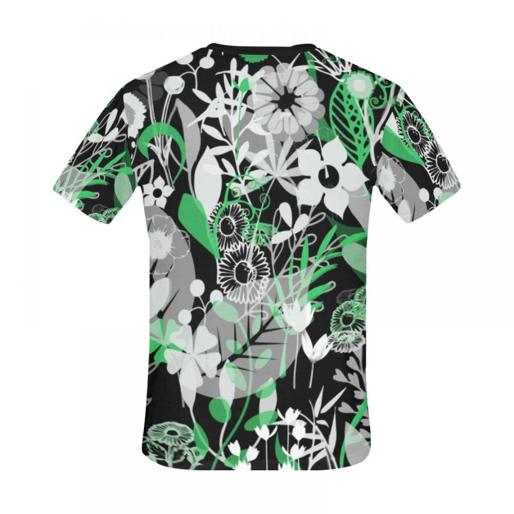 Men's Art Flower Arrangement Short T-shirt