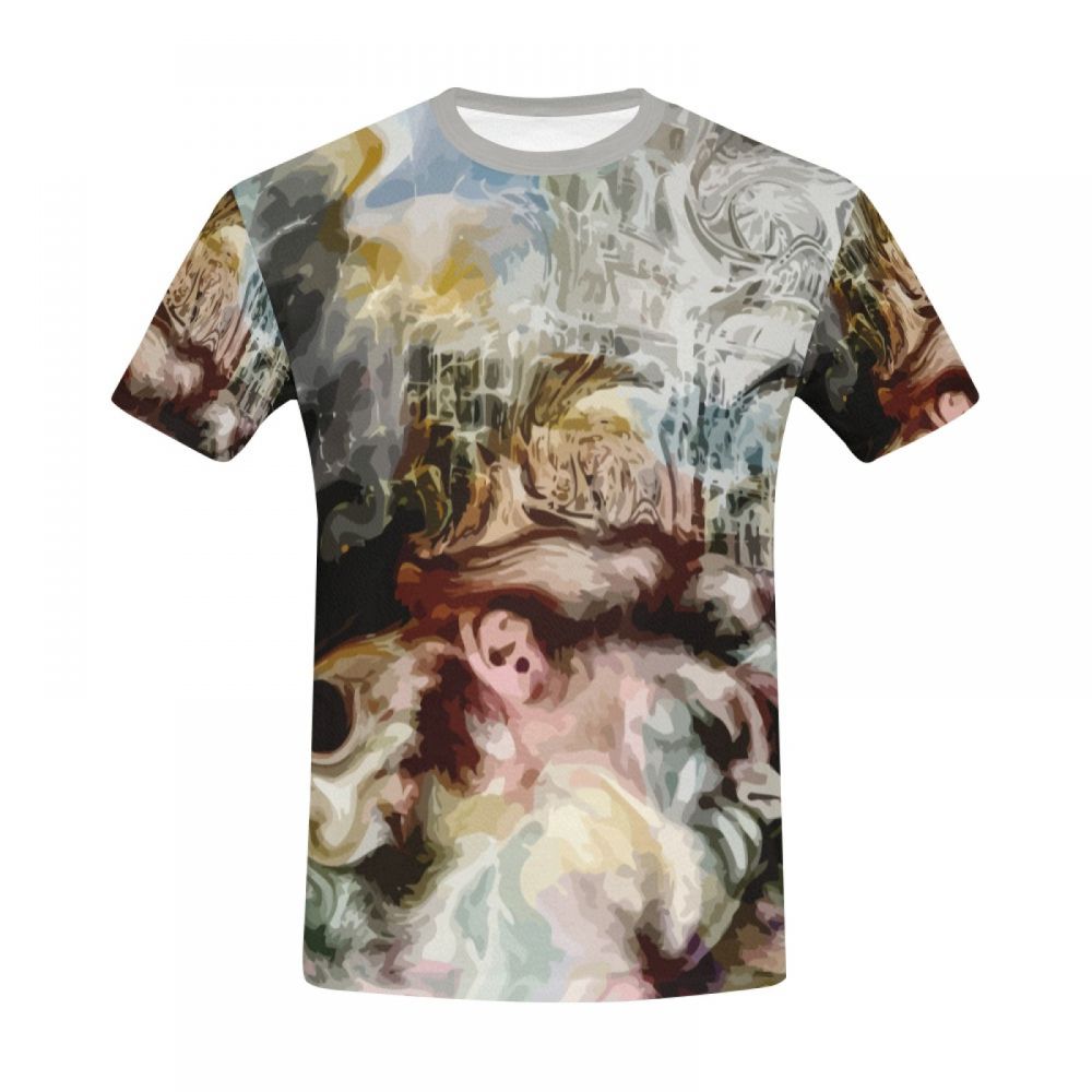 Men's Art Flowing Dream Short T-shirt