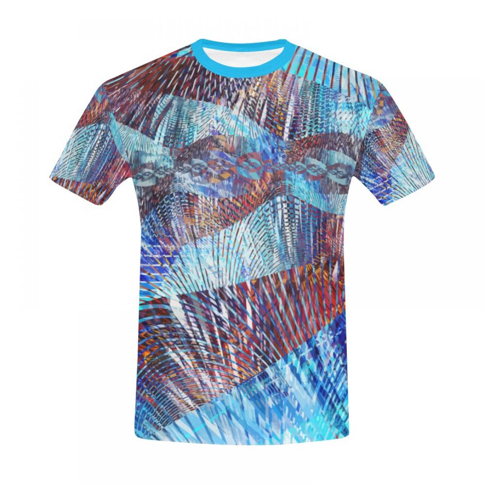 Men's Abstract Art D Major Short T-shirt
