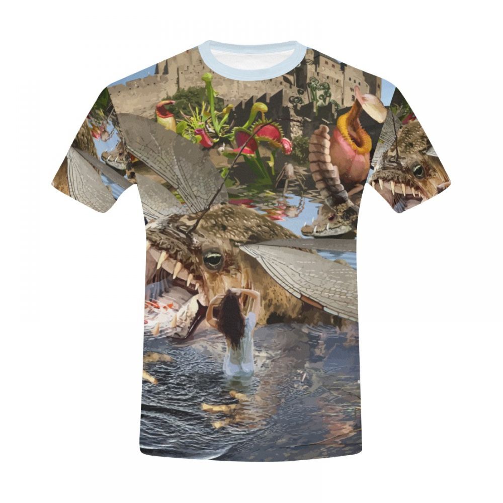 Men's Animal Art Primeval Forest Short T-shirt