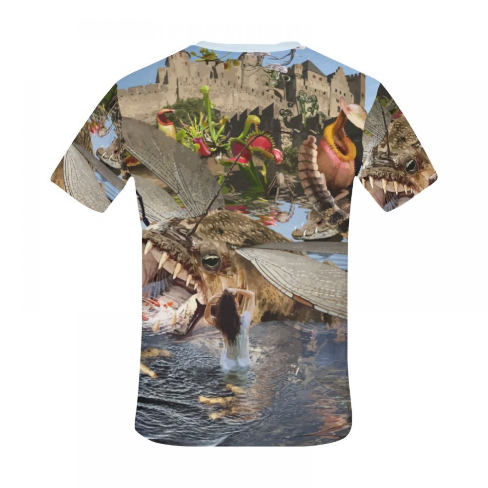 Men's Animal Art Primeval Forest Short T-shirt