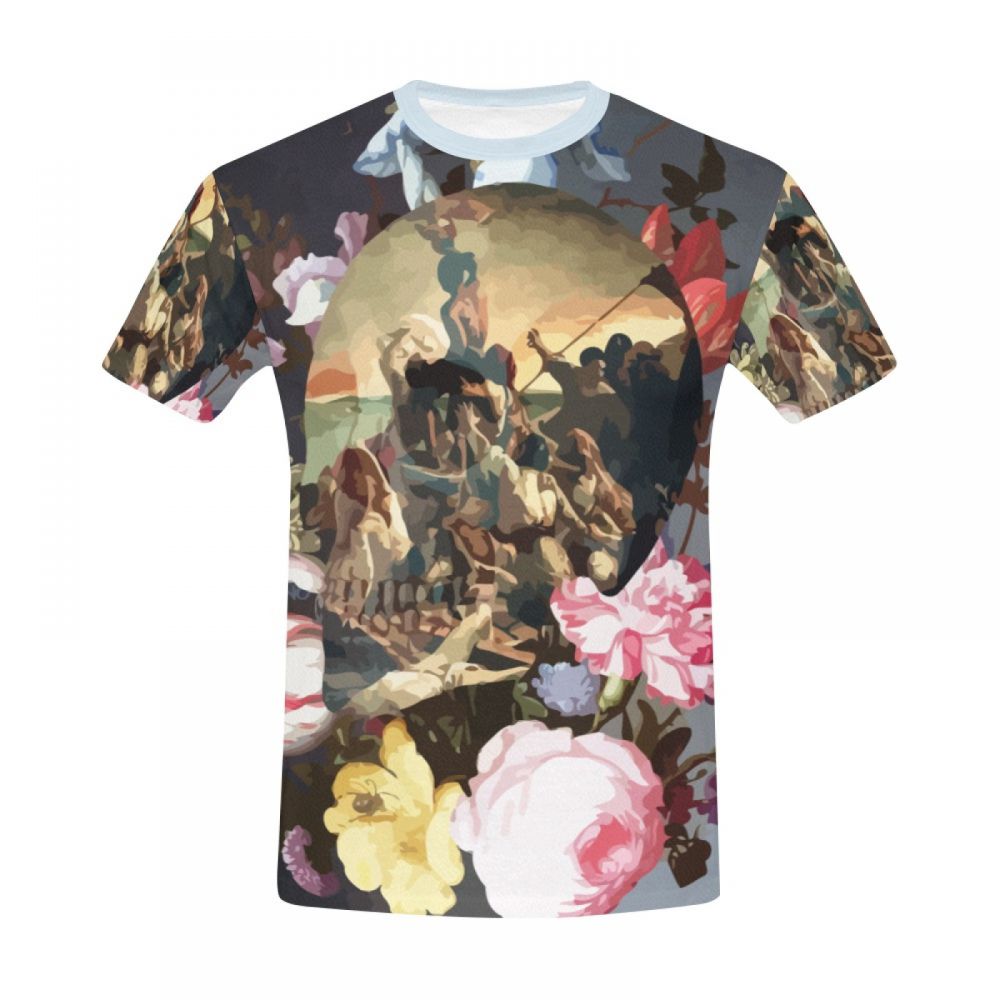 Men's Art Surrealism Renaissance War Short T-shirt