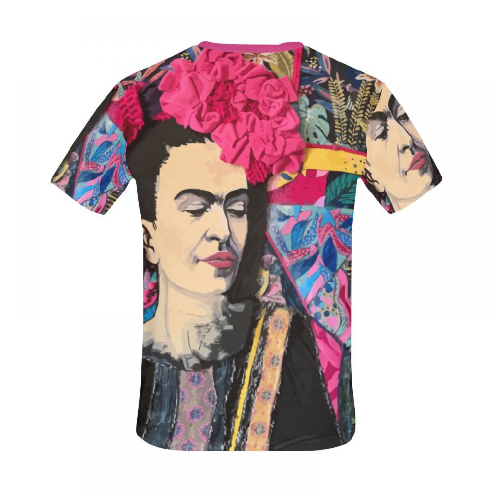 Men's Character Art Frida Kahlo Short T-shirt