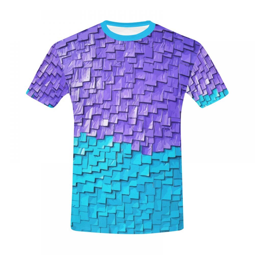 Men's Minimalist Colors Popsicle Short T-shirt