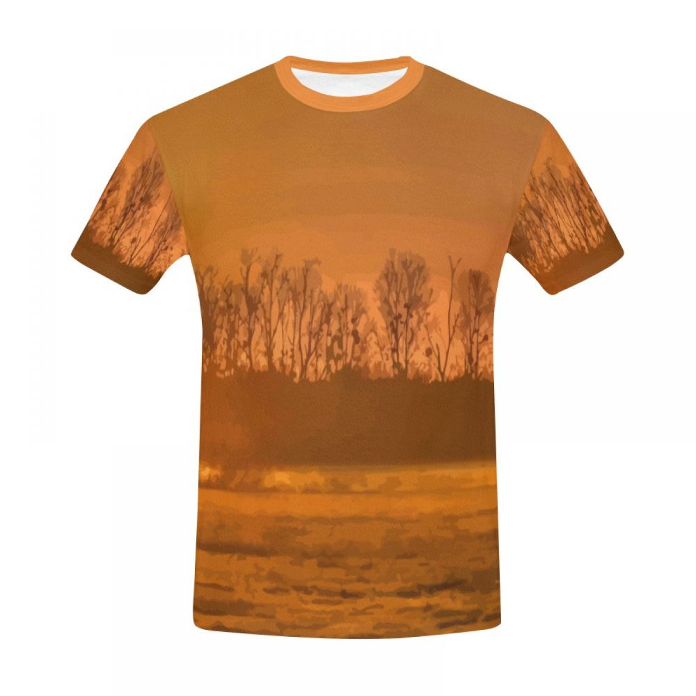 Men's Art Film Dune Forest Short T-shirt