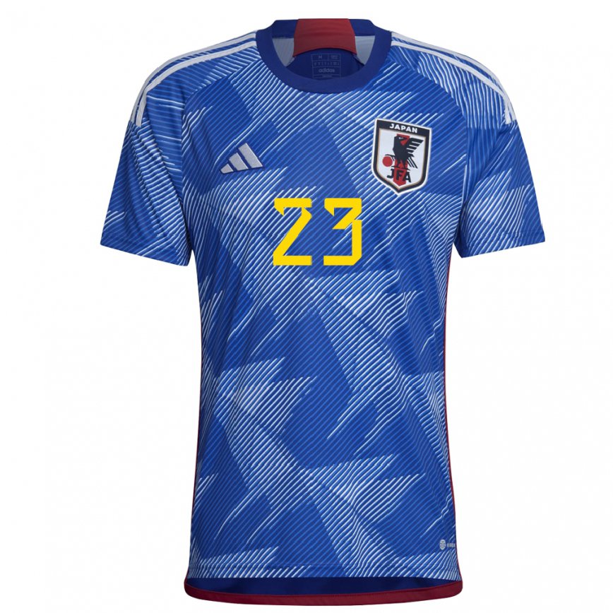 Women Japan Daniel Schmidt #23 Royal Blue Home Jersey 2022/23 T-shirt