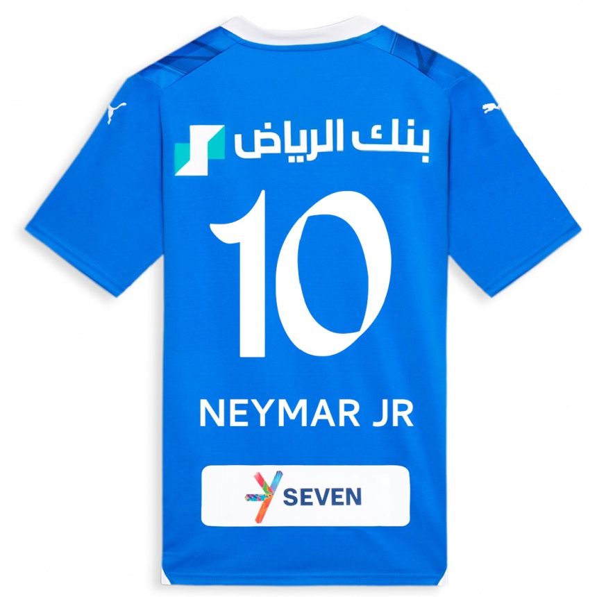 Men  Neymar #10 Blue Home Jersey 2023/24 T-Shirt