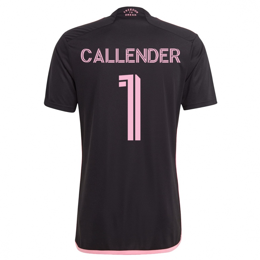 Men  Drake Callender #1 Black Away Jersey 2023/24 T-Shirt