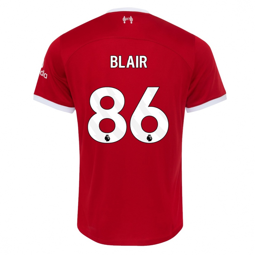 Women  Harvey Blair #86 Red Home Jersey 2023/24 T-Shirt