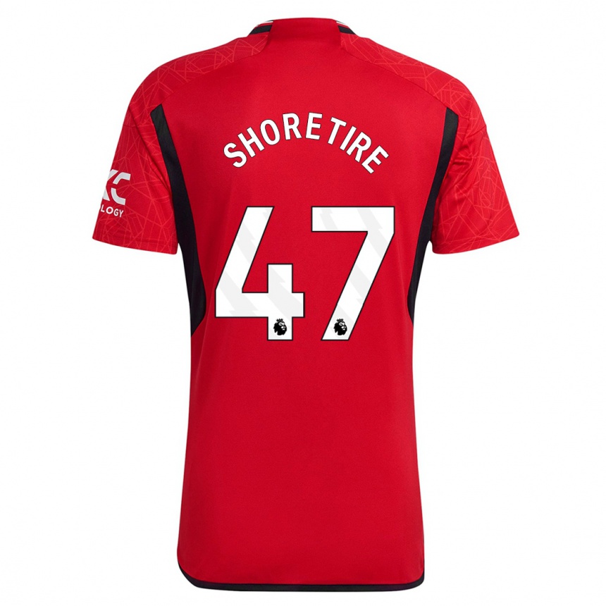 Women  Shola Shoretire #47 Red Home Jersey 2023/24 T-Shirt