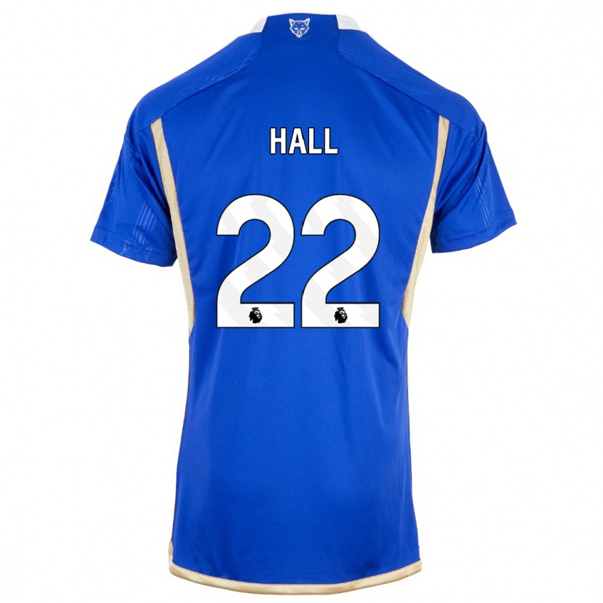Women  Kiernan Dewsbury-Hall #22 Royal Blue Home Jersey 2023/24 T-Shirt