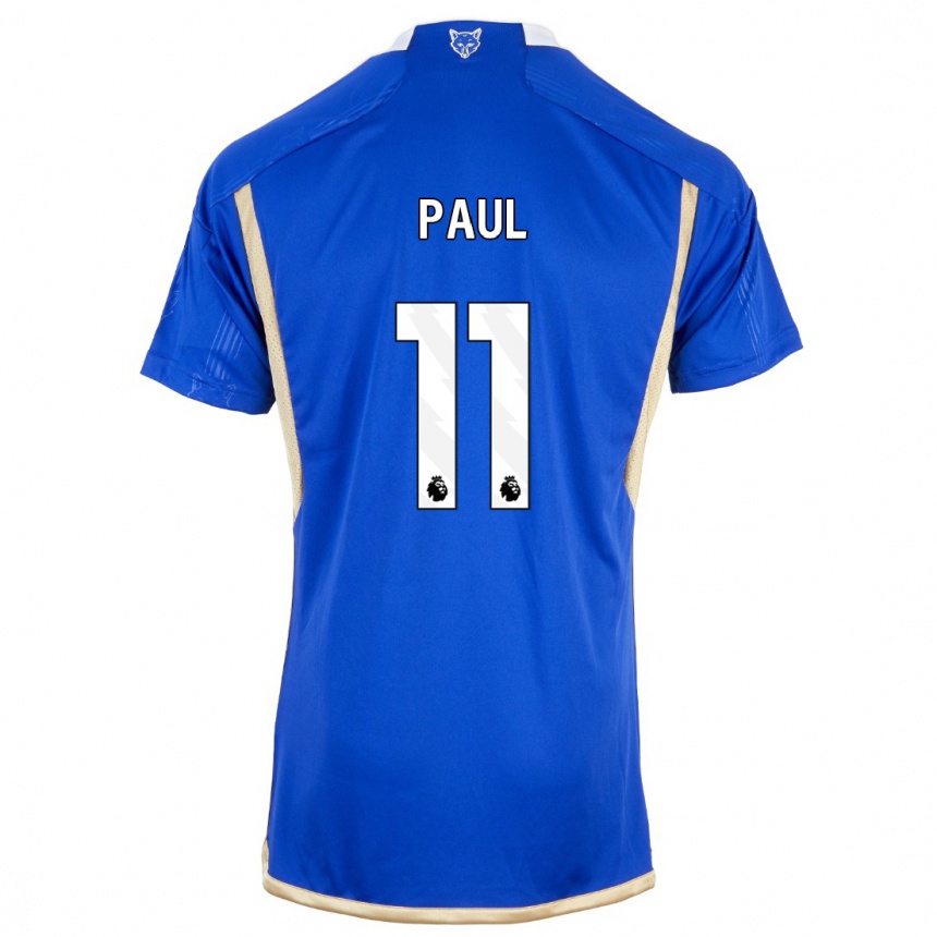 Women  Lachante Paul #11 Royal Blue Home Jersey 2023/24 T-Shirt