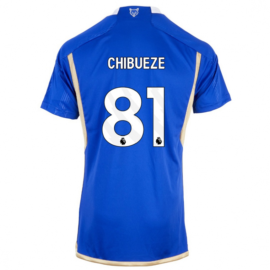 Women  Kelechi Chibueze #81 Royal Blue Home Jersey 2023/24 T-Shirt