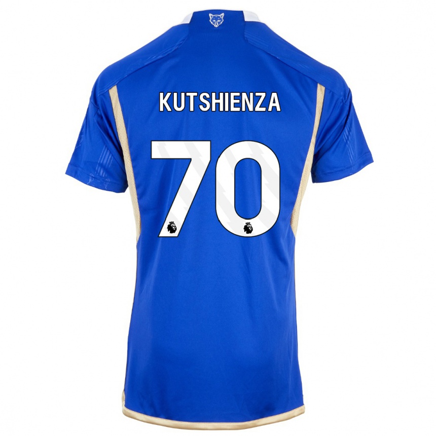 Women  Jesper Kutshienza #70 Royal Blue Home Jersey 2023/24 T-Shirt