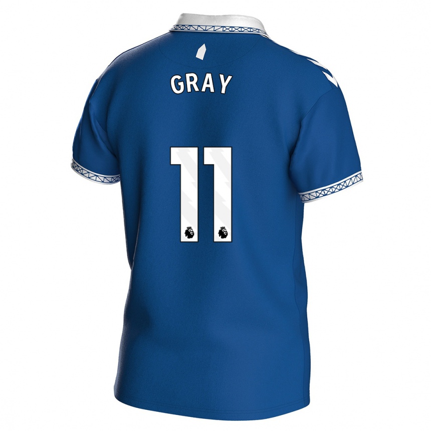 Women  Demarai Gray #11 Royal Blue Home Jersey 2023/24 T-Shirt