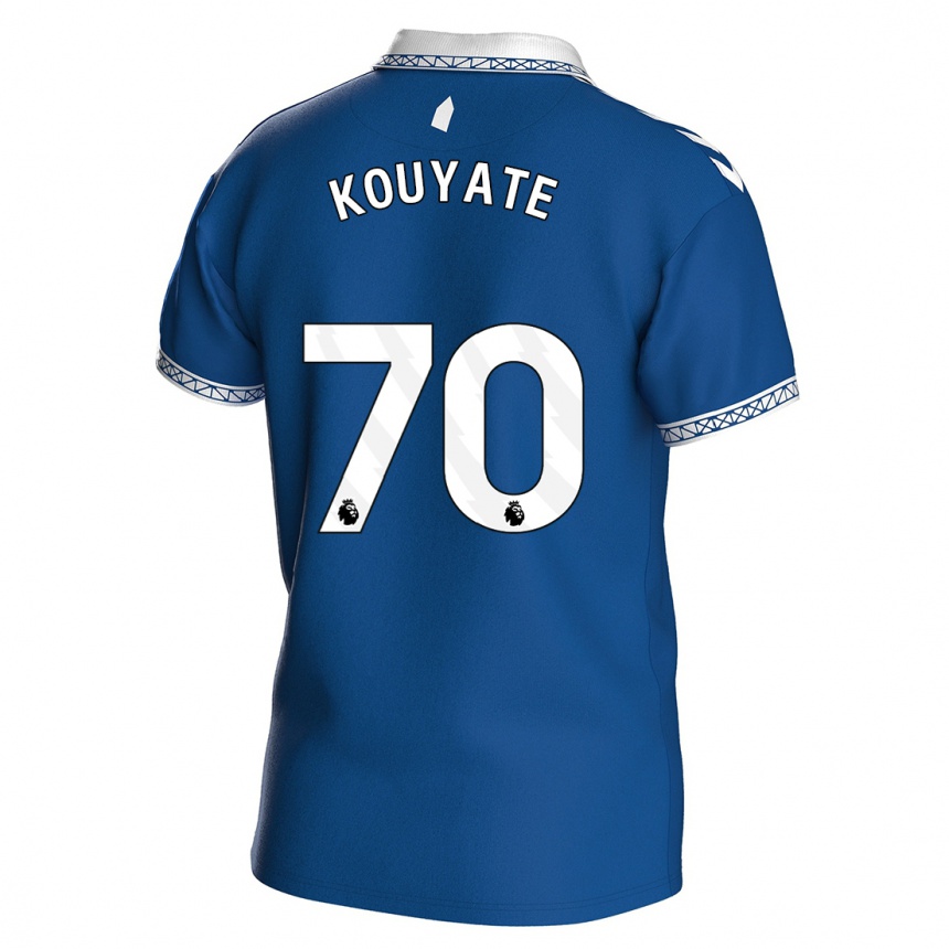 Women  Katia Kouyate #70 Royal Blue Home Jersey 2023/24 T-Shirt