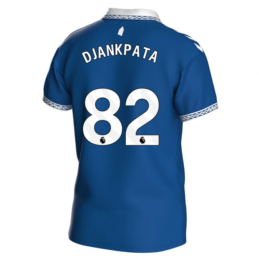 Women  Halid Djankpata #82 Royal Blue Home Jersey 2023/24 T-Shirt