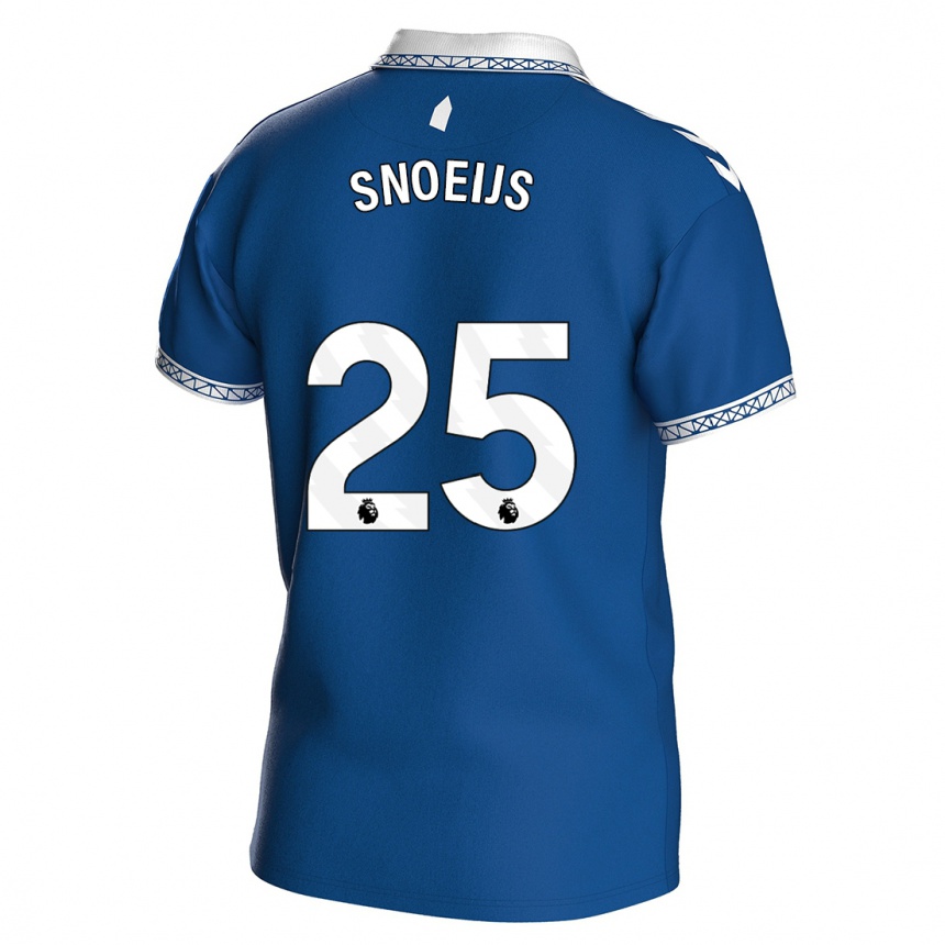 Women  Katja Snoeijs #25 Royal Blue Home Jersey 2023/24 T-Shirt