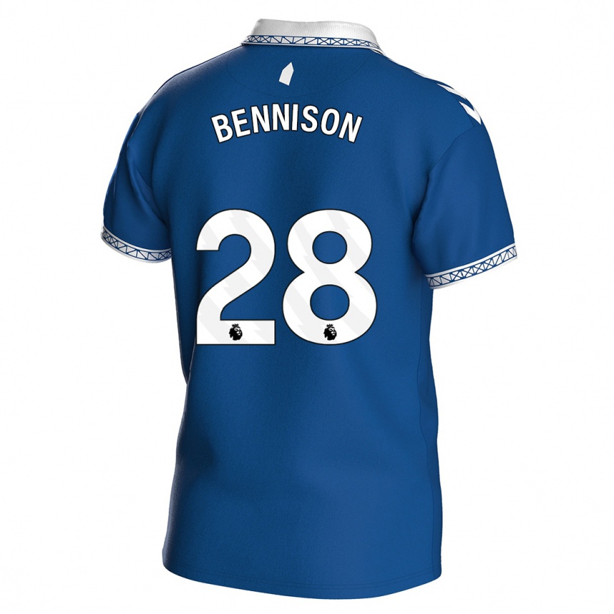 Women  Hanna Bennison #28 Royal Blue Home Jersey 2023/24 T-Shirt