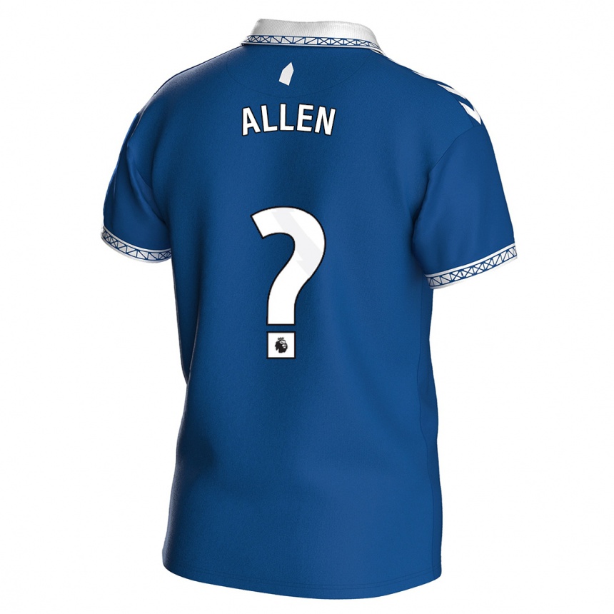 Women  Arian Allen #0 Royal Blue Home Jersey 2023/24 T-Shirt