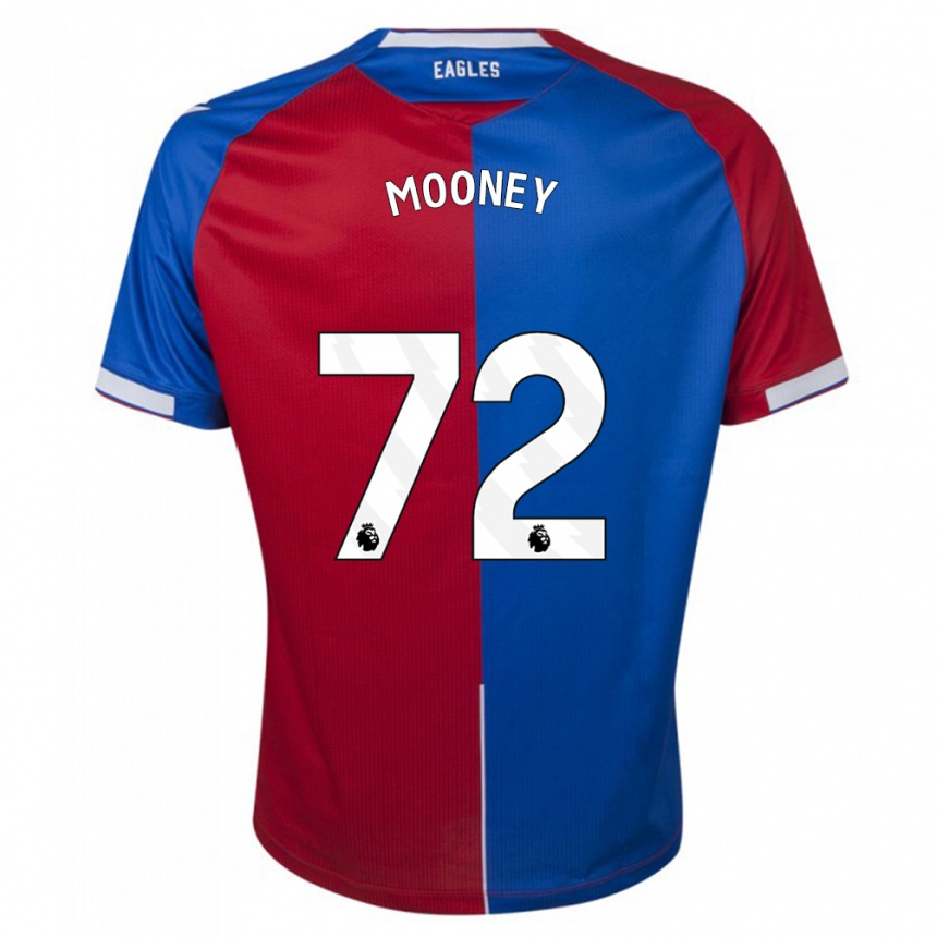 Women  Fionn Mooney #72 Red Blue Home Jersey 2023/24 T-Shirt
