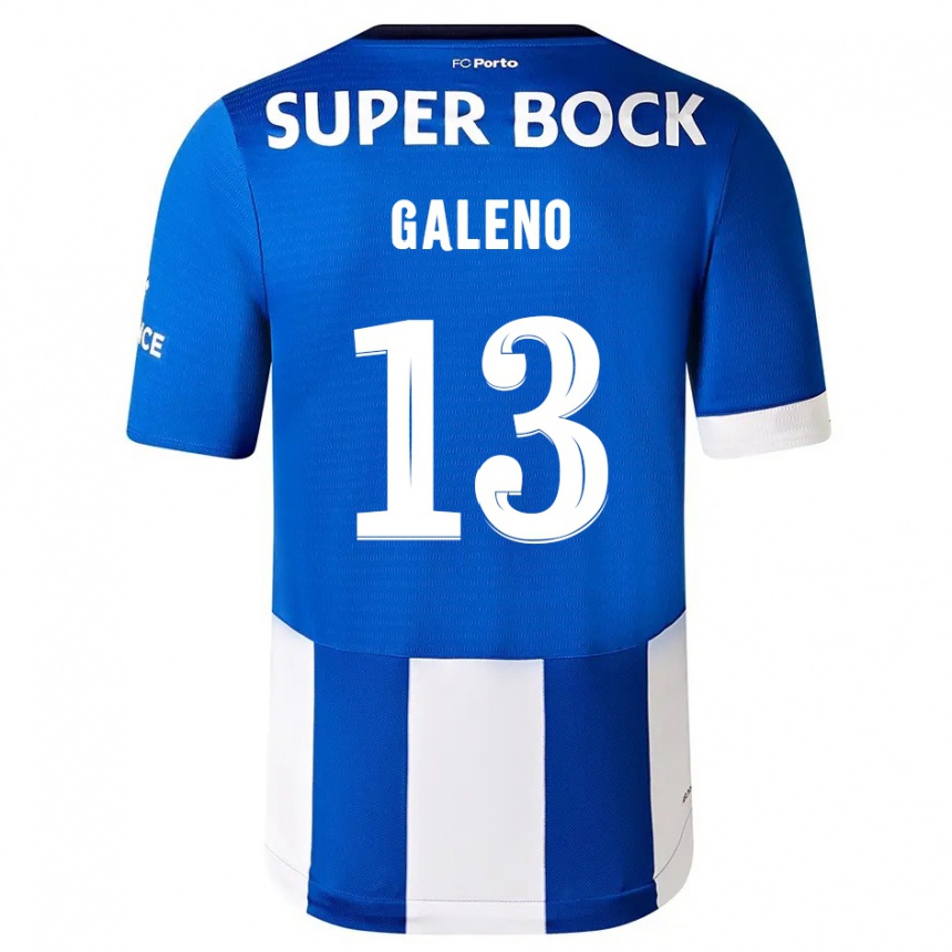 Women  Galeno #13 Blue White Home Jersey 2023/24 T-Shirt