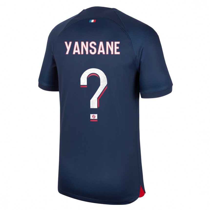 Women  Sekou Yansane #0 Blue Red Home Jersey 2023/24 T-Shirt