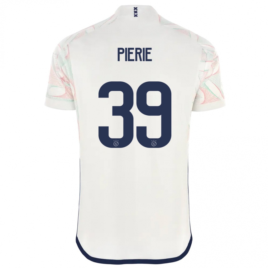 Women  Kik Pierie #39 White Away Jersey 2023/24 T-Shirt