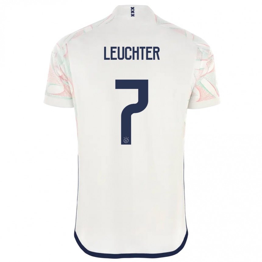 Women  Romée Leuchter #7 White Away Jersey 2023/24 T-Shirt