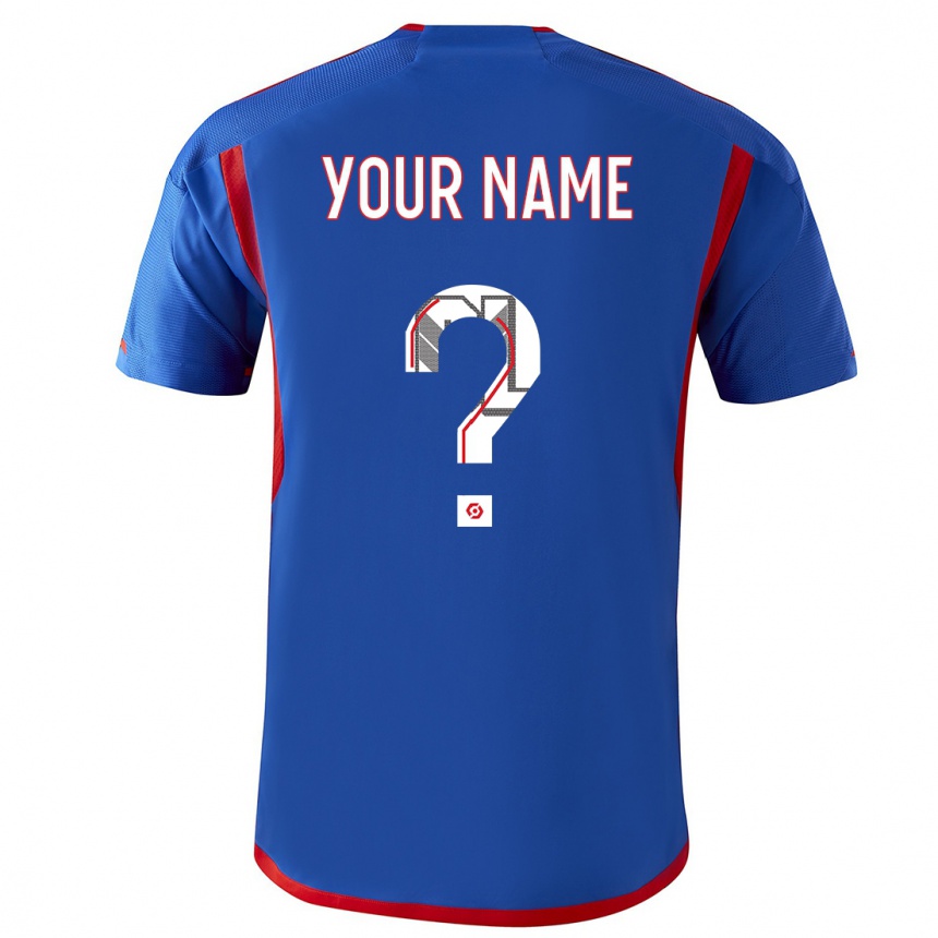 Women  Your Name #0 Blue Red Away Jersey 2023/24 T-Shirt