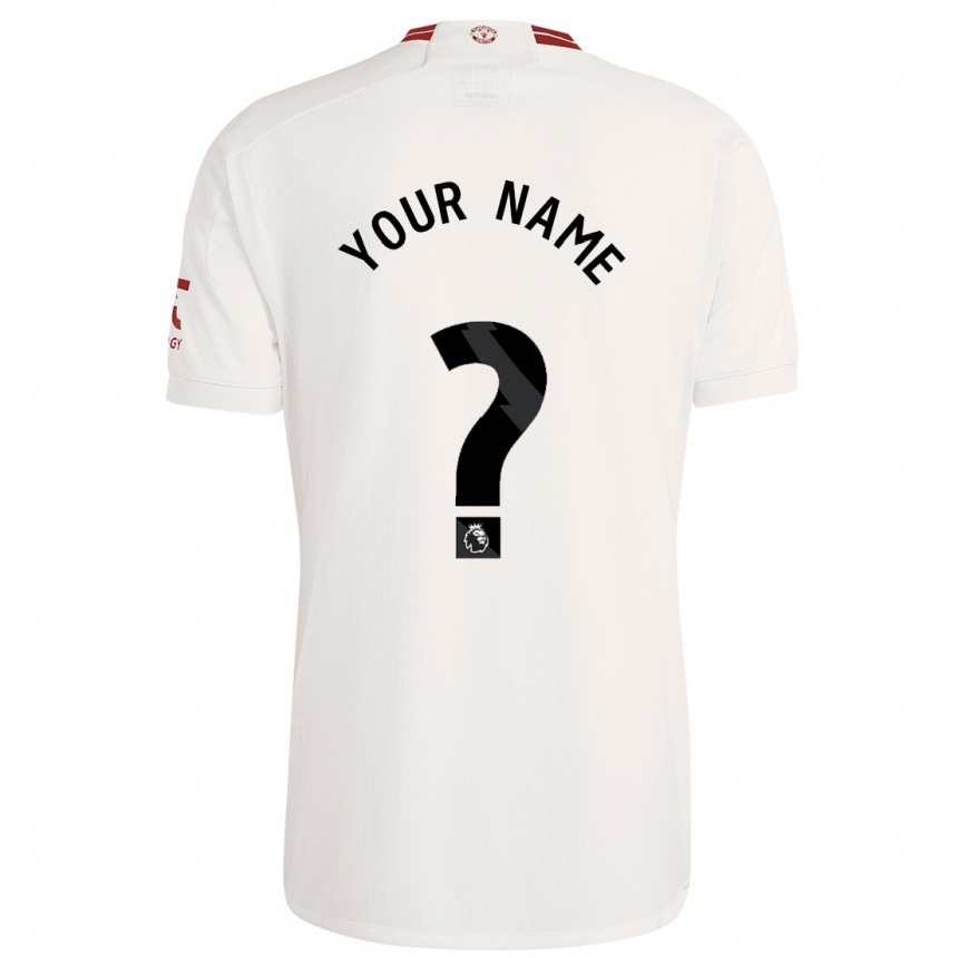 Women  Your Name #0 White Third Jersey 2023/24 T-Shirt