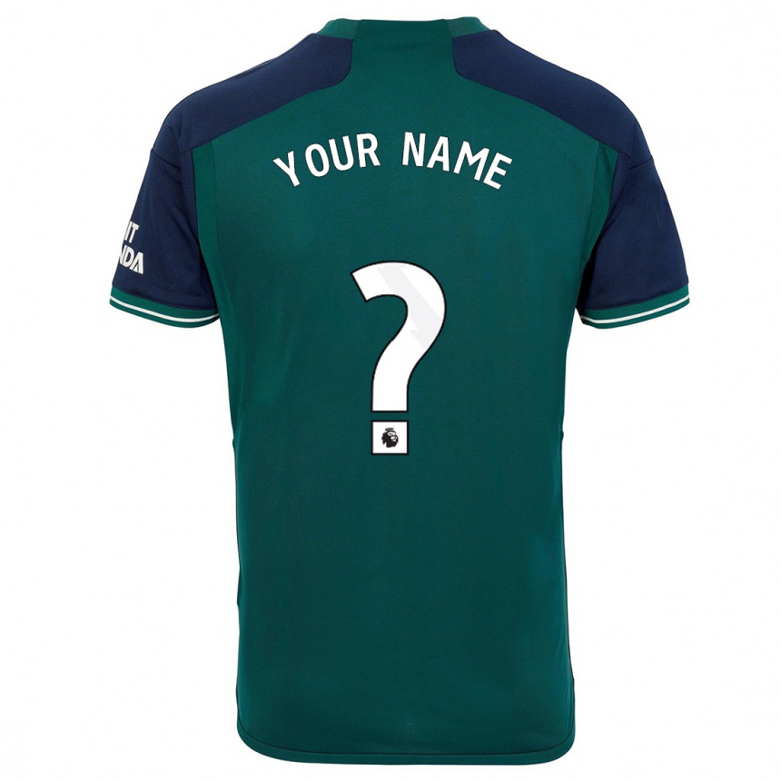 Women  Your Name #0 Green Third Jersey 2023/24 T-Shirt