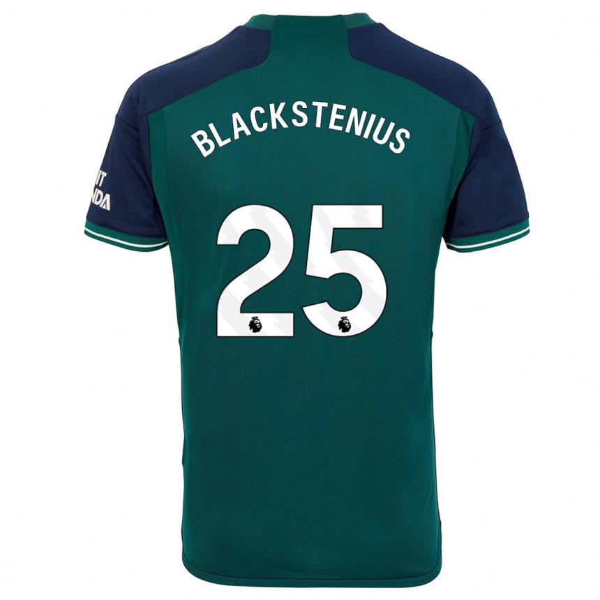 Women  Stina Blackstenius #25 Green Third Jersey 2023/24 T-Shirt