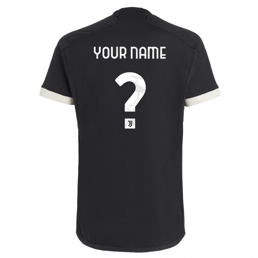 Women  Your Name #0 Black Third Jersey 2023/24 T-Shirt